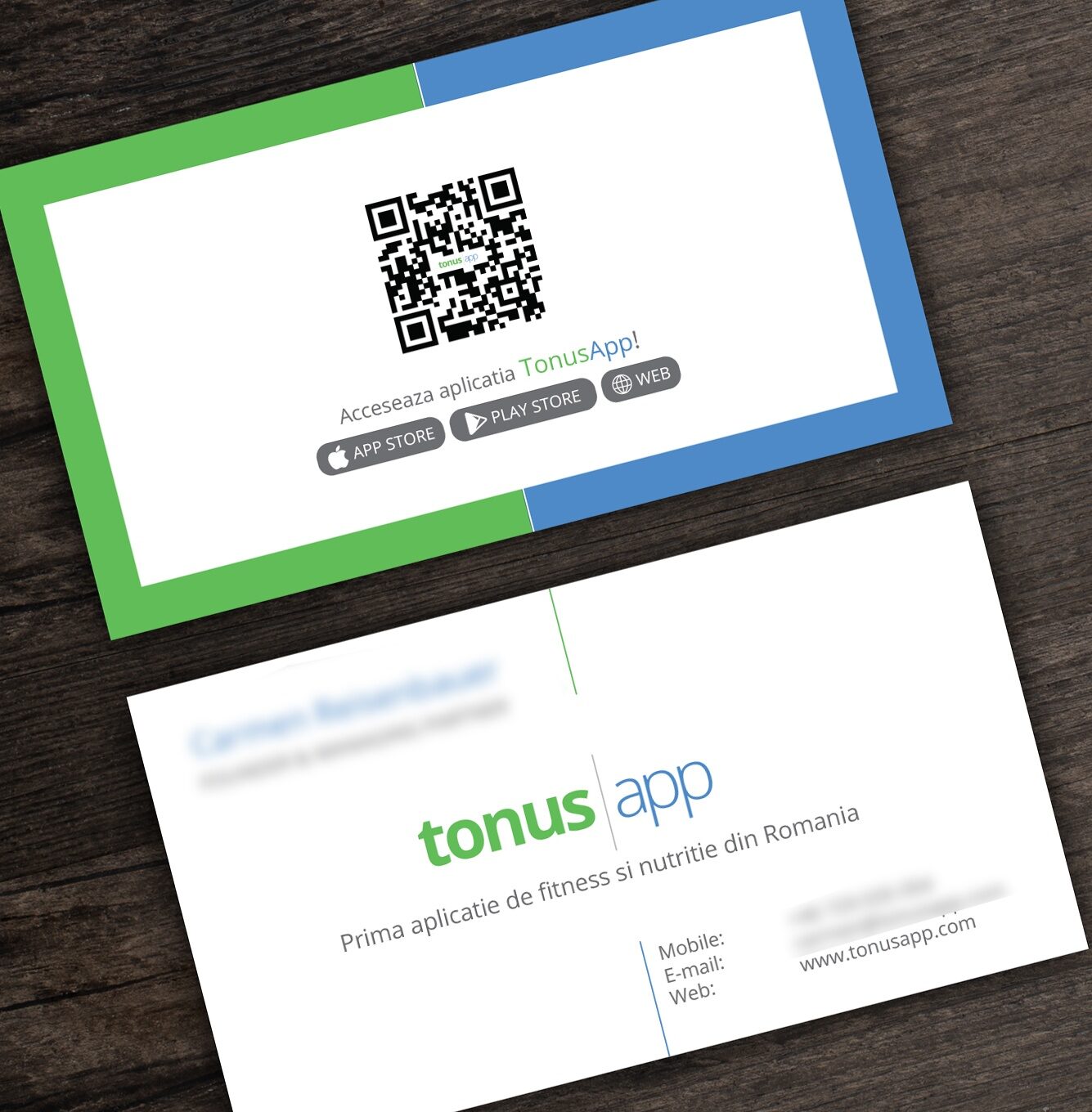 Tonus App Business Card