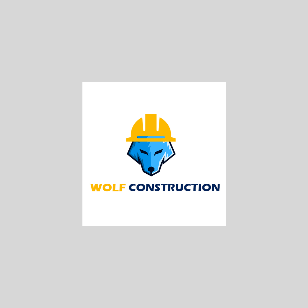Wolf Construction Logo